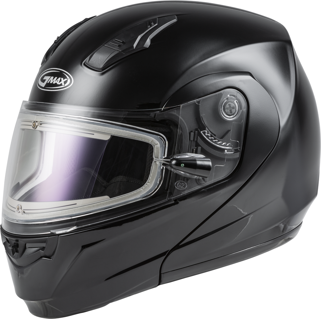 Md-04s Modular Snow Helmet W/electric Shield Matte Blk Xs