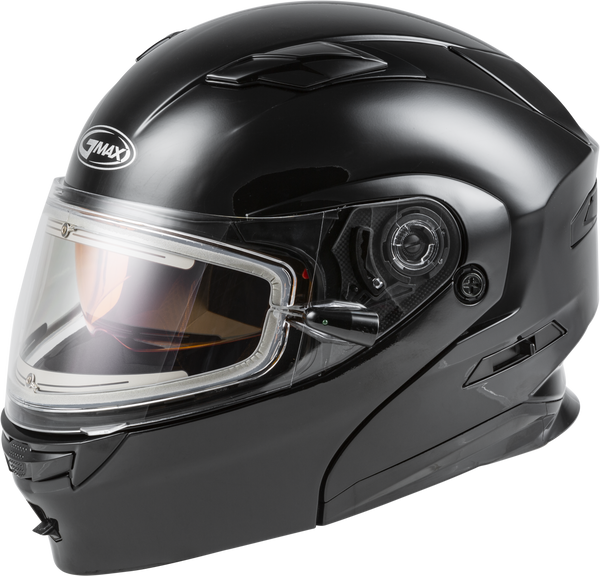 Md-01s Modular Snow Helmet W/electric Shield Matte Blk Xs