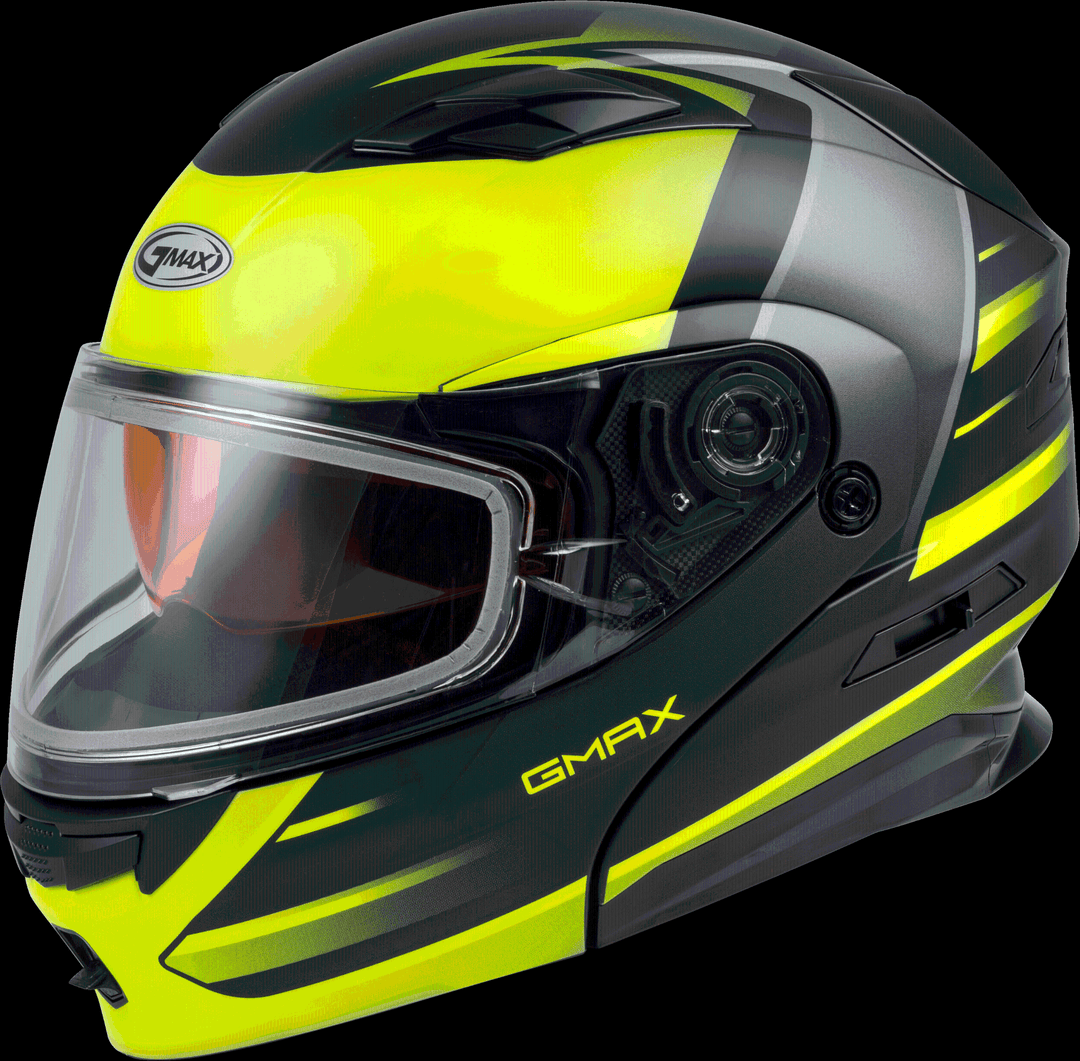 Md-01s Modular Snow Helmet Descendant Matte Blk/white Xl