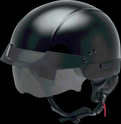Hh-75 Half Helmet White Xs