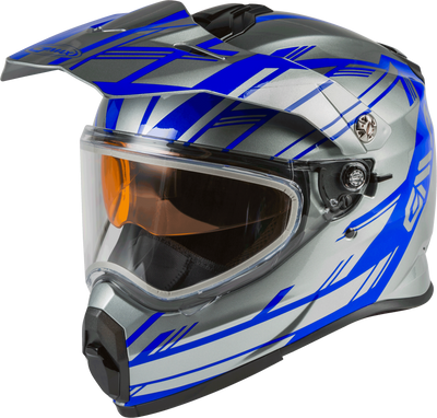 At-21s Adventure Epic Snow Helmet Blue/hi-vis/black Xs