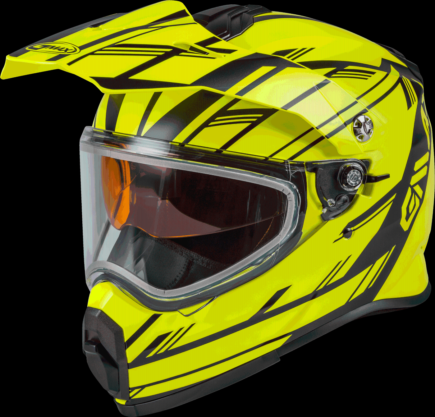 At-21s Adventure Epic Snow Helmet Blue/hi-vis/black Xs