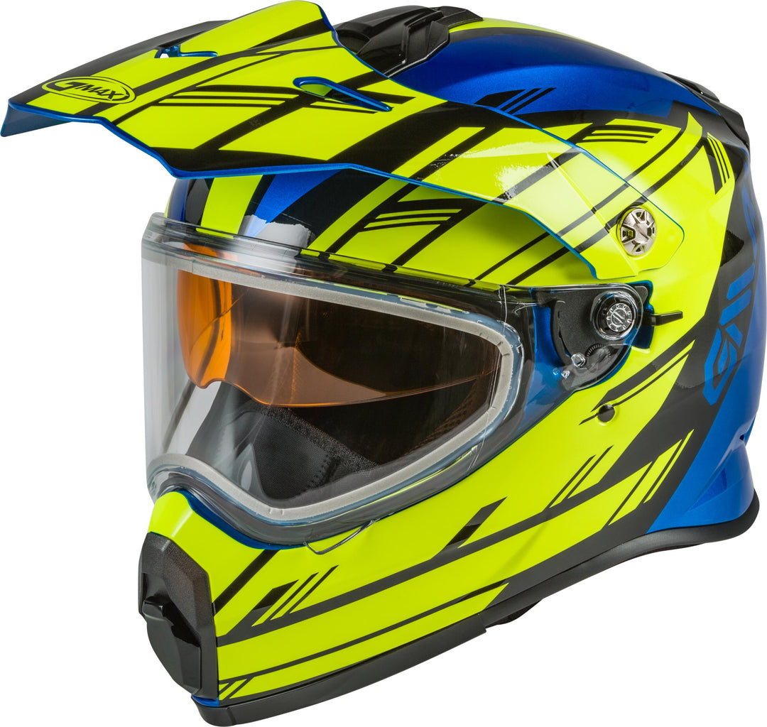 Youth At-21y Epic Snow Helmet Blue/hi-vis/black Ys