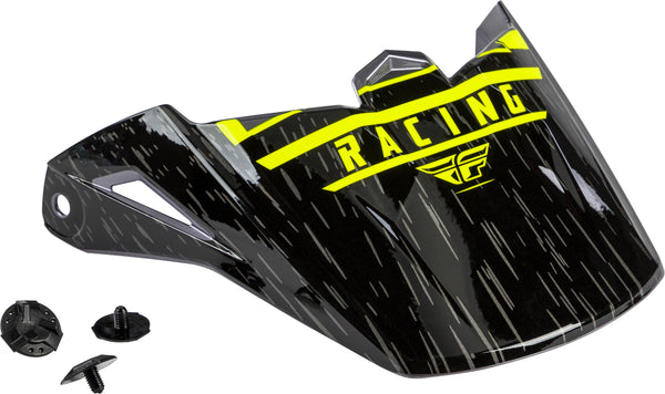 Kinetic K120 Helmet Visor Orange/pink/black