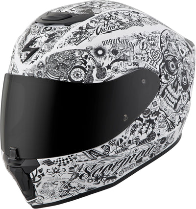 Exo-r420 Full-face Helmet Shake White Xs