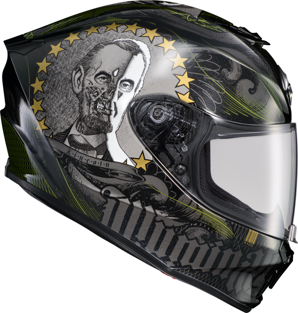 Exo-r420 Full-face Helmet Illuminati 2 Black Xl