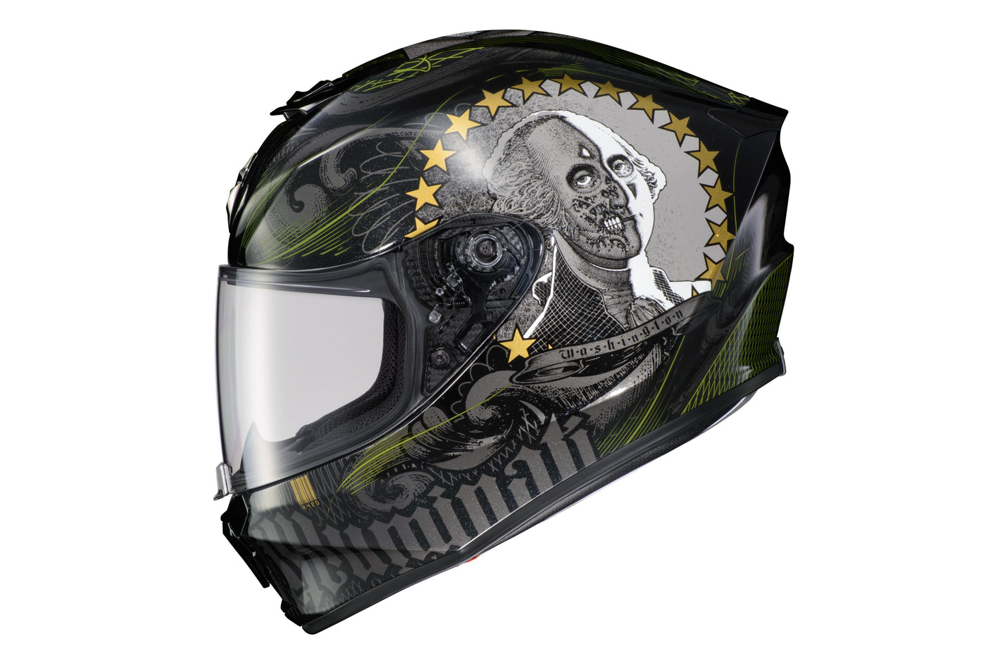 Exo-r420 Full-face Helmet Illuminati 2 Black Xl