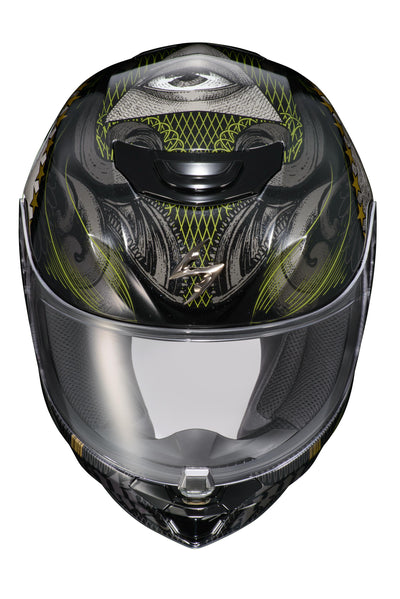 Exo-r420 Full-face Helmet Illuminati 2 Black Xl