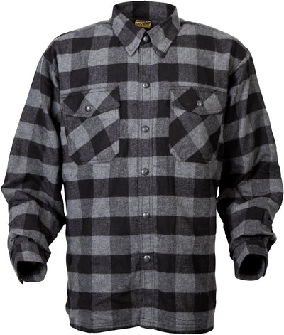 Covert Moto Flannel Black/brown/grey Xl
