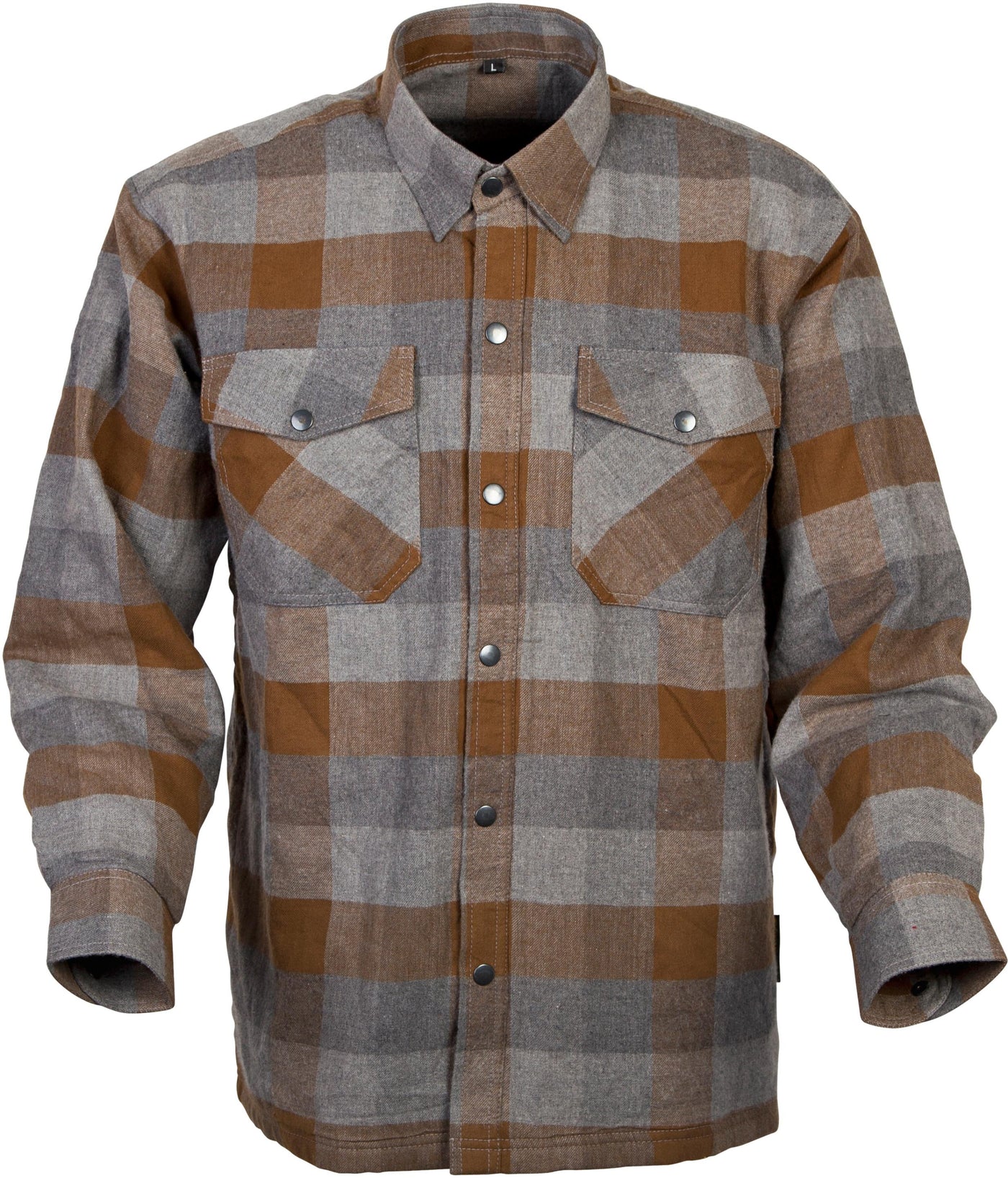 Covert Moto Flannel Black/brown/grey Xl