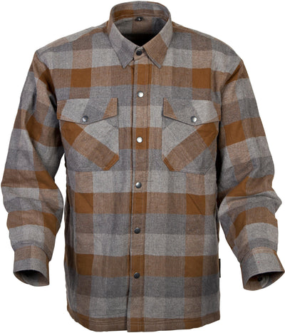 Covert Moto Flannel Black/brown/grey Xl
