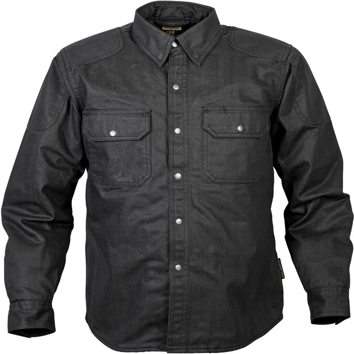 Covert Wax Riding Shirt Black 4x