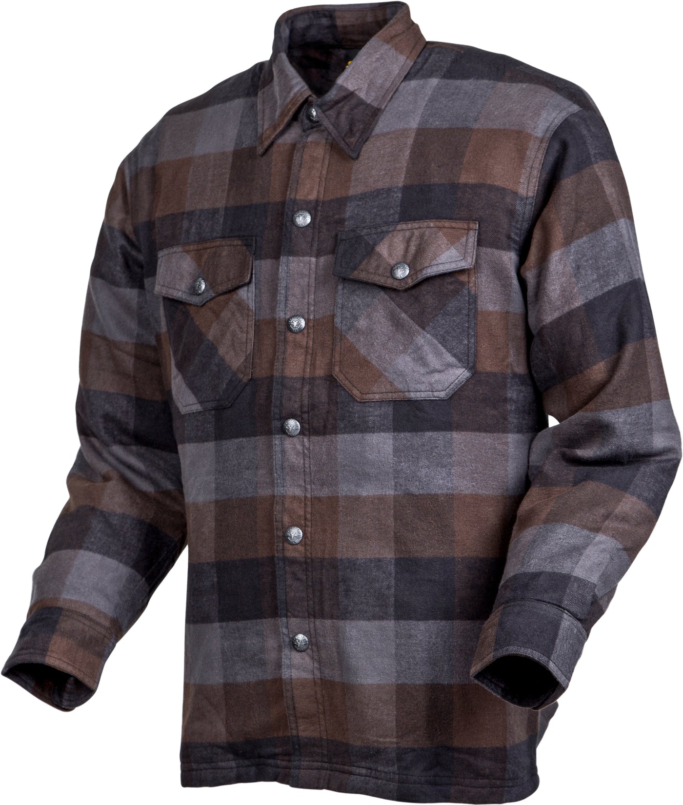 Covert Moto Flannel Black/brown/grey Xl