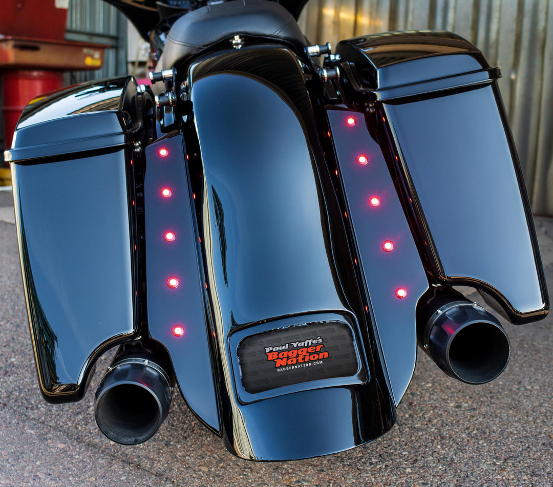 3-piece Fender Kit No Outlet Chrome License Frame/stretched