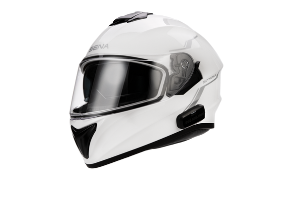 Outforce Full Face Helmet Bluetooth Matte Black Xl