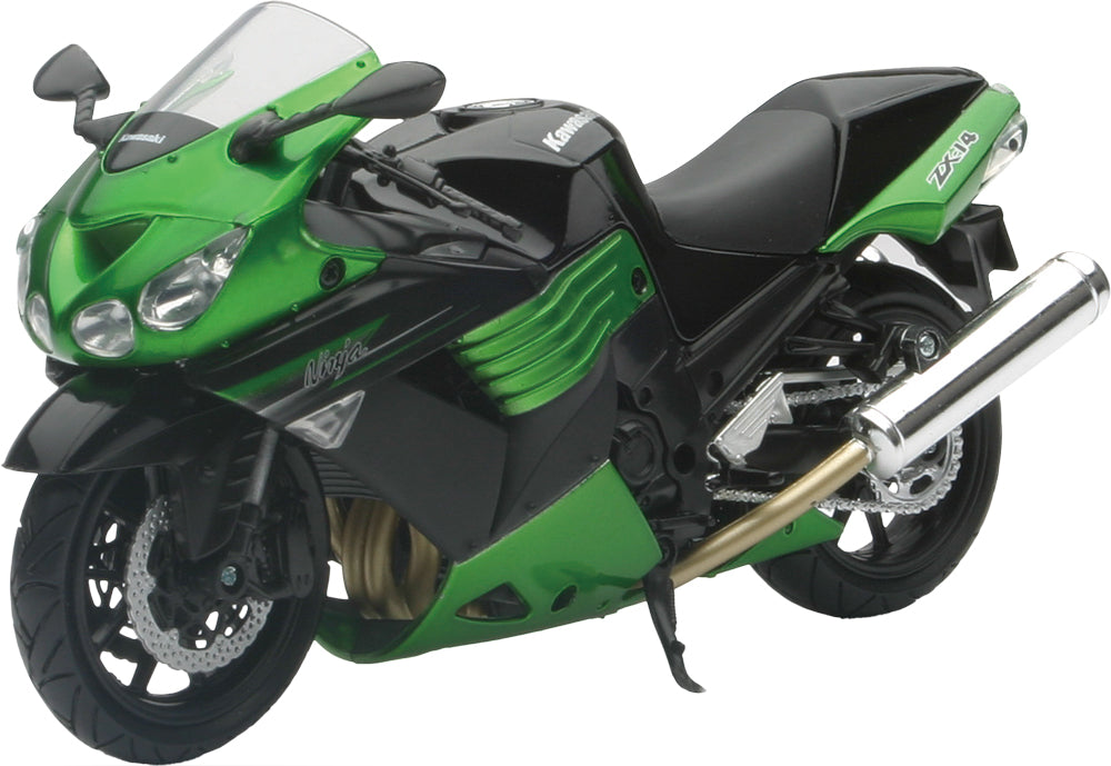 Replica 1:12 Super Sport Bike 11 Kawasaki Zx14 Green
