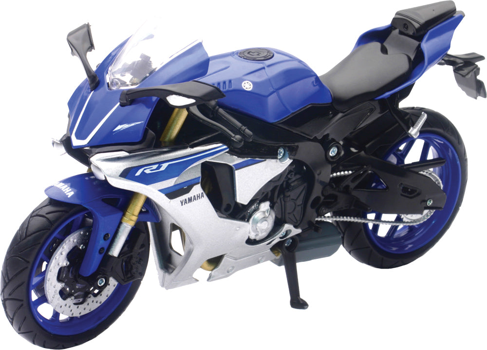 Replica 1:12 Super Sport Bike 16 Yamaha Yxf-r1 Blue
