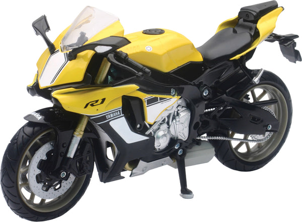 Replica 1:12 Super Sport Bike 16 Yamaha Yzf-r1 Yellow