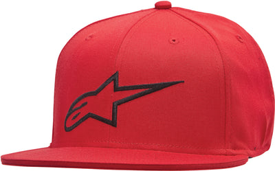 Ageless Flatbill Hat White/black Sm/md