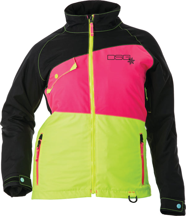 Verge Jacket Black/blue/lime Xs