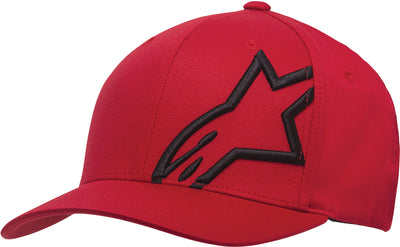 Corp Shift 2 Curved Brim Hat Black/red Sm/md