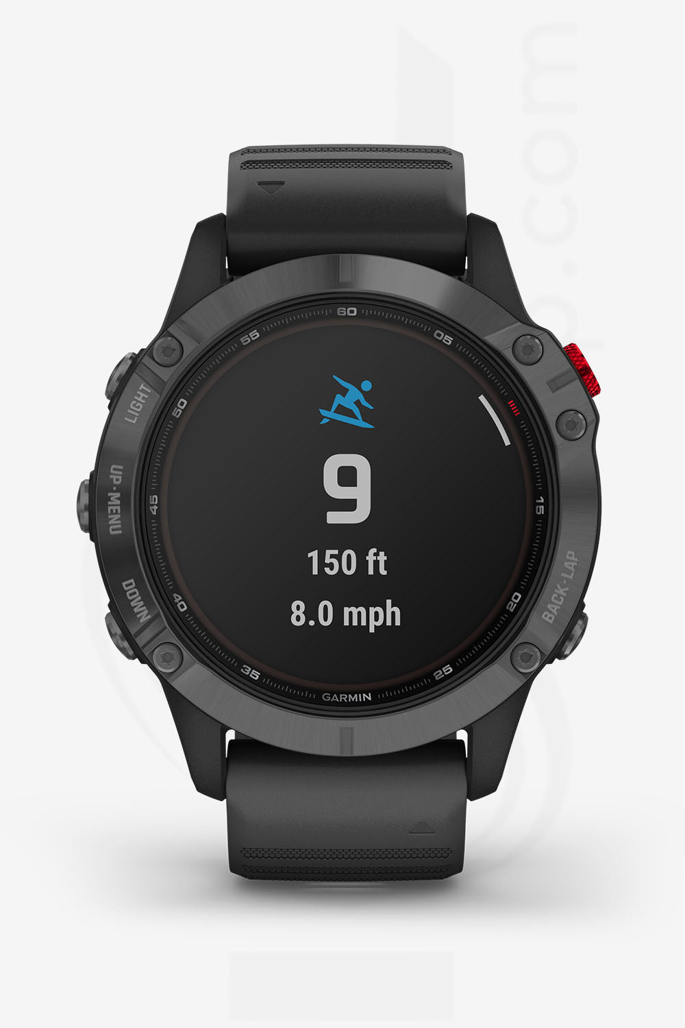 WATCH | Fenix® 6 - Pro Solar Edition, Slate Gray with Black Band | GARMIN