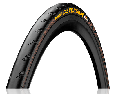 2X - Continental GATORSKIN Bicycle Tires 700x23c Black/Black Skin Foldable