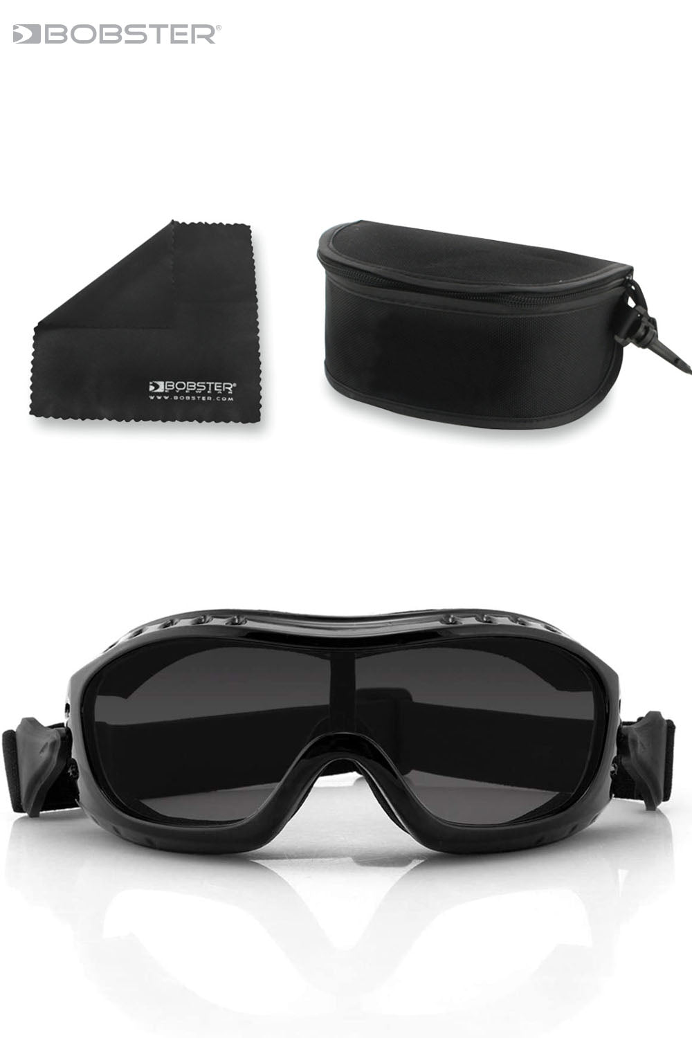 Bobster - Night Hawk II Goggles - Photochromic - Gloss Black
